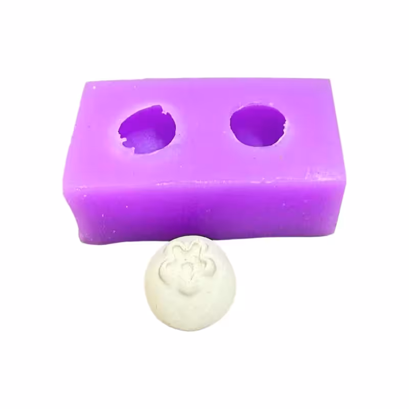 قالب سیلیکونی بلوبری دوتایی