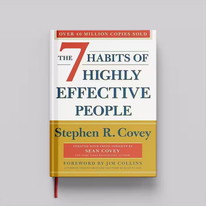 کتاب The 7 Habits of Highly Effective People جلد سخت (HARDCOVER)