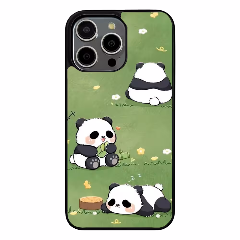 کاور مدل پاندا کد 7 مناسب برای گوشی موبایل اپل iPhone 15 Pro Max