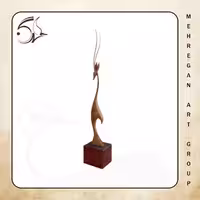 پیکره چوبی غزال پاژن مهرگان (پس کرایه)