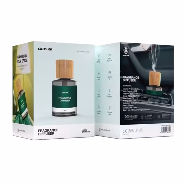 دستگاه خوشبو کننده هوا گرین لاین مدل GL-HUS  ظرفیت 140 میلی لیتر