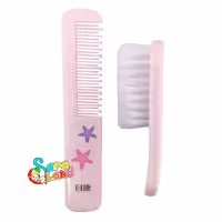 ست شانه و برس نوزاد رووکو Rovco طرح ستاره دریایی و خرچنگ