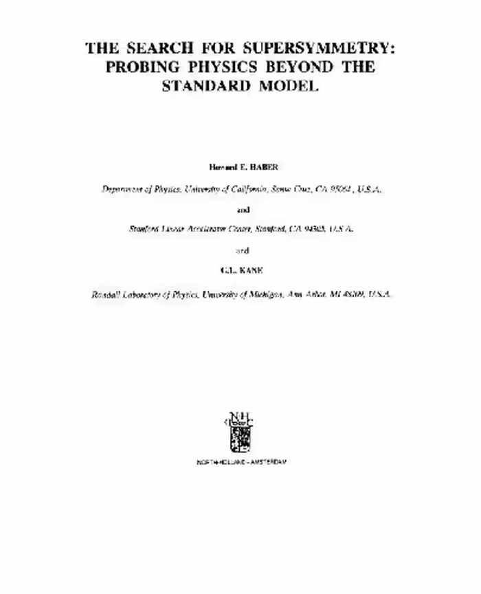 خرید و دانلود نسخه کامل کتاب The search for supersymmetry: probing physics beyond the standard model