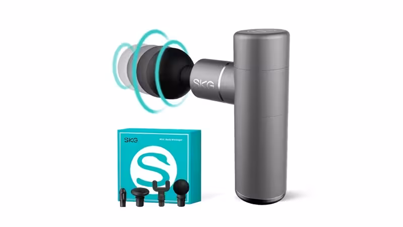 ماساژور تفنگی اس کی جی SKG F3-EN massage gun