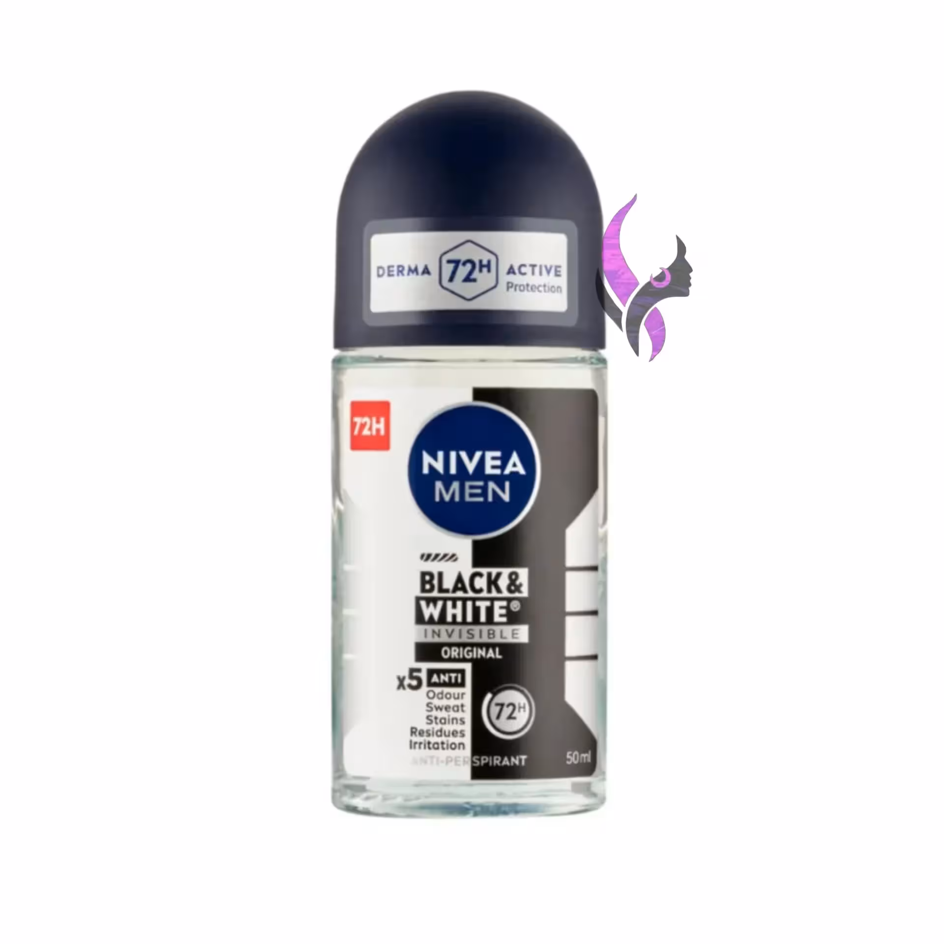 مام رولی 72 ساعته نیوا مدل BLACK & WHITE ORIGINAL