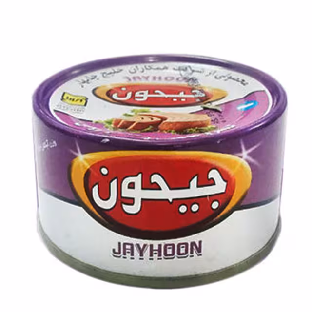 کنسرو تن ماهی جیحون 180 گرمی