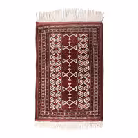 فرش دستباف یک متری مدل ترکمن کد 4020703