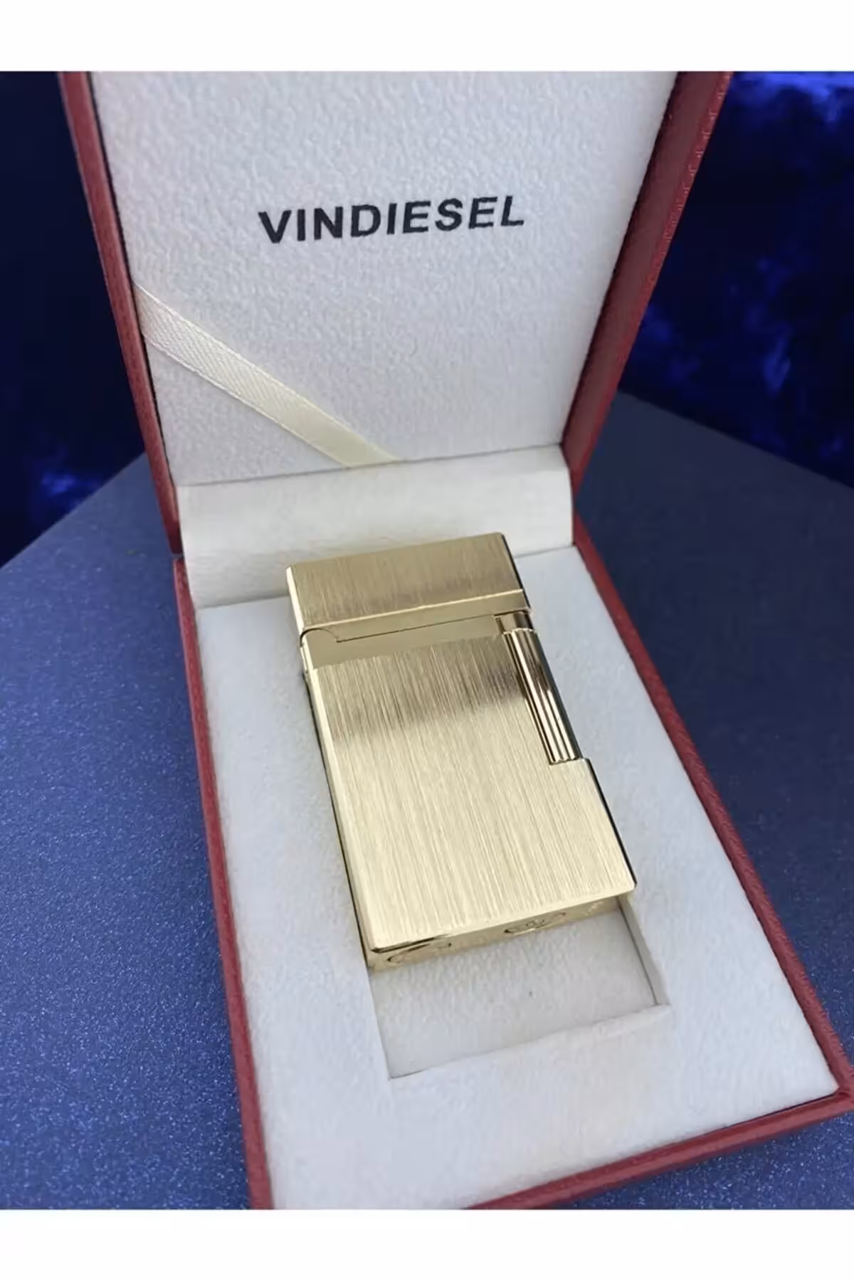 فندک گازی دپونت با چرخ جانبی و جعبه‌دار - 9594