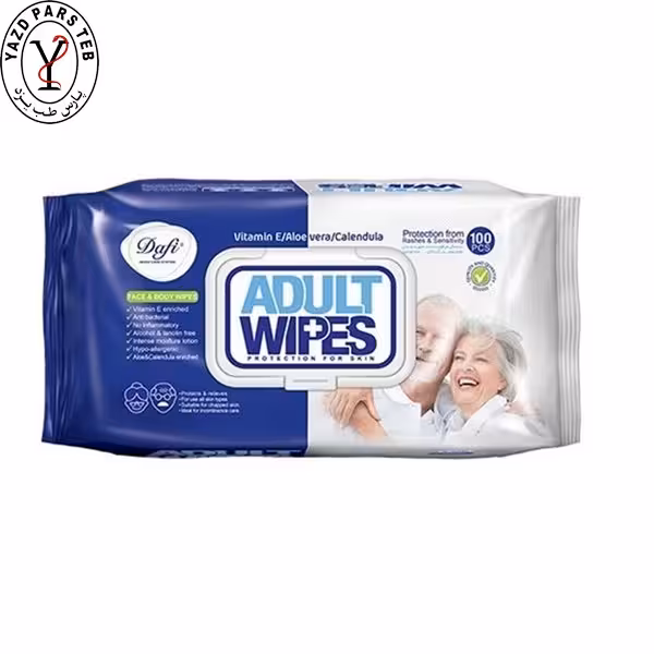 دستمال مرطوب دافی 100 عددی