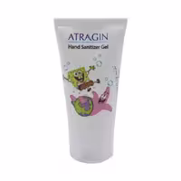 ژل دست آنتی باکتریال مدل باب اسفنجی زرد عطرآگین 50 میلی لیتر