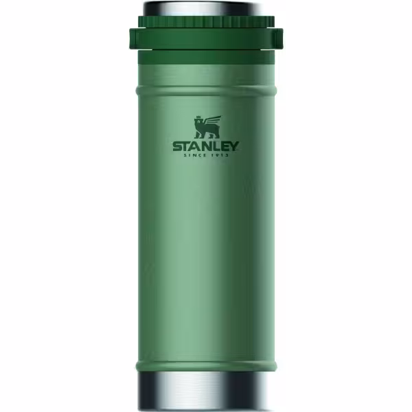 فرنچ پرس،قهوه ساز، ماگ و فلاسک کوهنوردی استنلی 470 میلی لیتر  Stanley CLASSIC TRAVEL MUG FRENCH PRESS 0.470L