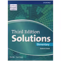 کتاب Solutions Elementary (ویرایش سوم) برای آموزش زبان انگلیسی
