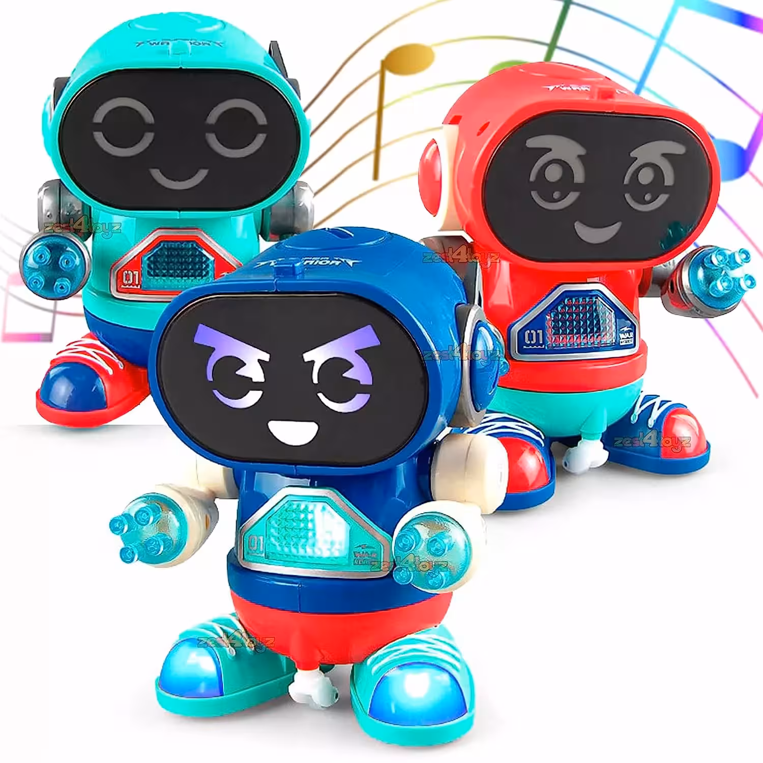 ربات موزیکال باطری خور مدل خوابالو