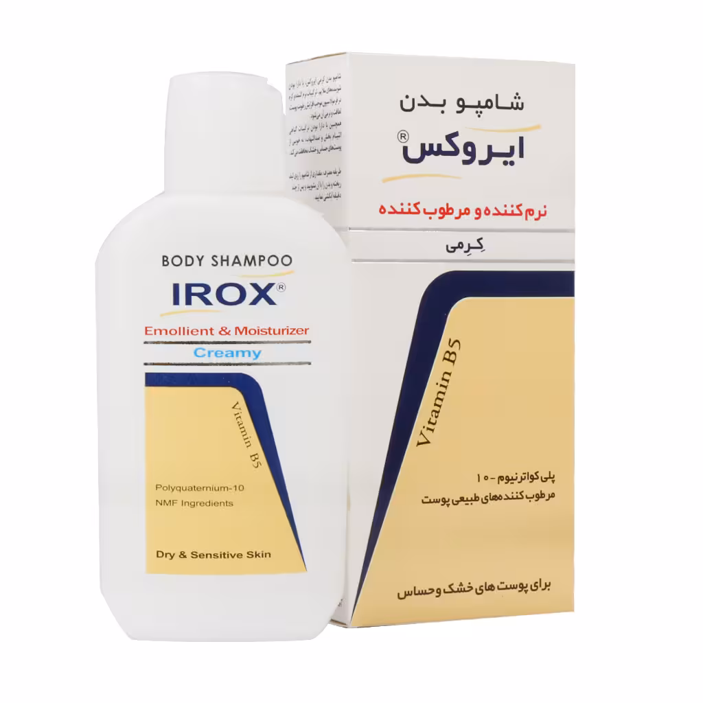 ایروکس شامپو بدن کرمی پوست خشک و حساس 200ML