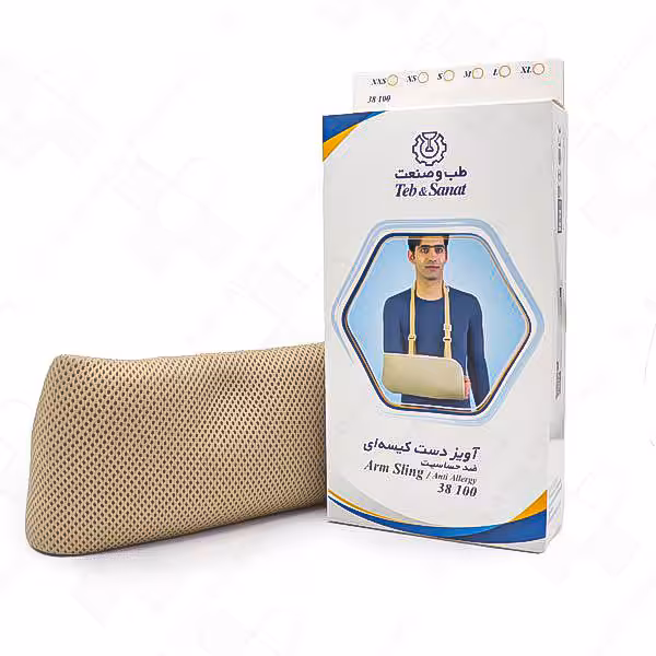 آویز دست کیسه ای کد 38100 طب و صنعت سایز XL