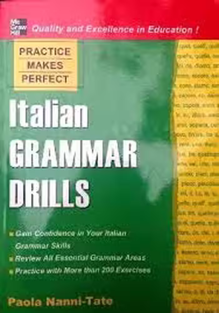 Practice Makes Perfect Italian Grammar Drills کتاب
