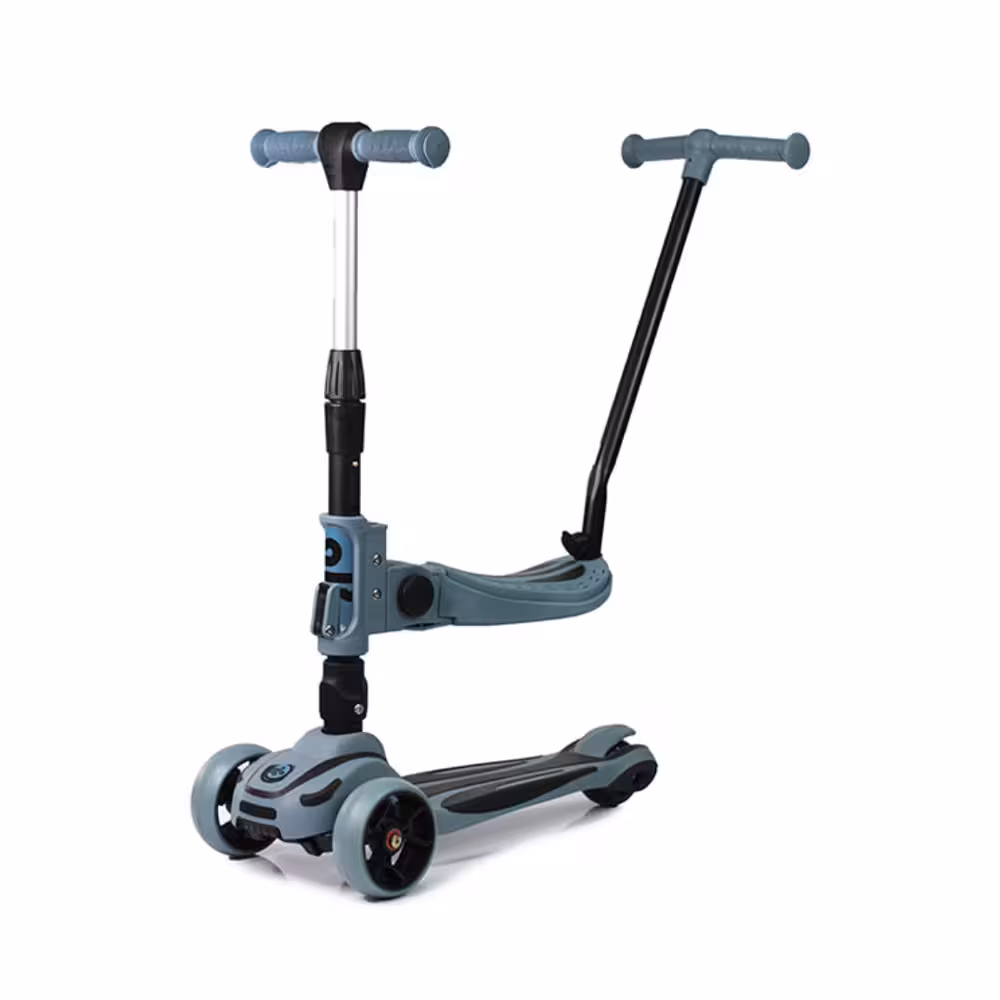 اسکوتر کودک چهارکاره جدید کیکابو بلغارستان  کیفیت عالی با جعبه کادویی  kikkaboo  Roadster 4in1