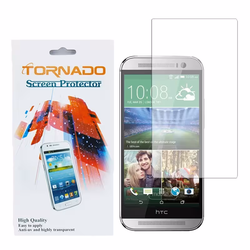 گلس محافظ صفحه نمایش نانوگلس TORNADO مناسب موبایل   HTC M8