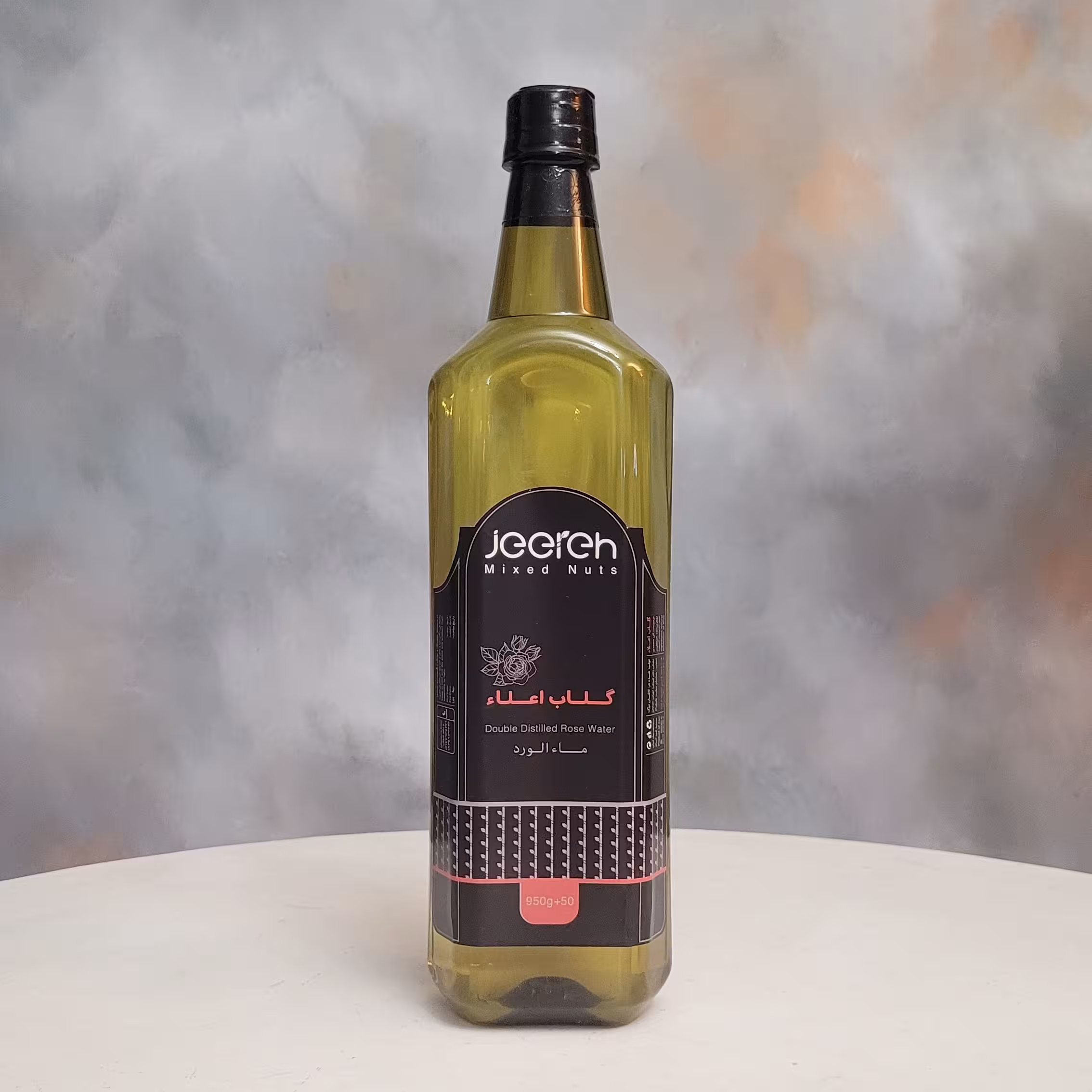 گلاب اعلاء ( 1 لیتری ) بسته بندی پت پلاستیکی - بهترین کیفیت - برند جیره