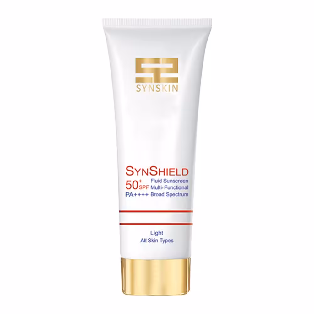 کرم ضد آفتاب فلوئید ساین شیلد SPF50 ساین اسکین 50 گرم