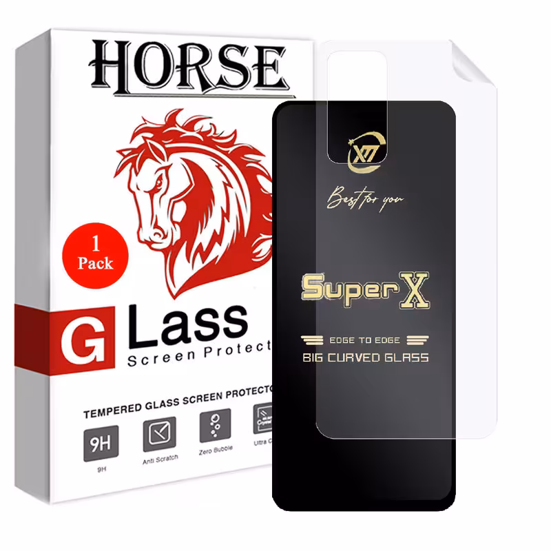 محافظ صفحه نمایش هورس مدل 2SXN مناسب برای گوشی موبایل سامسونگ Galaxy S20 FE 2022 به همراه محافظ پشت گوشی | کالا برتری