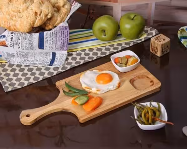 تخته سرو راکتی به همراه پیاله