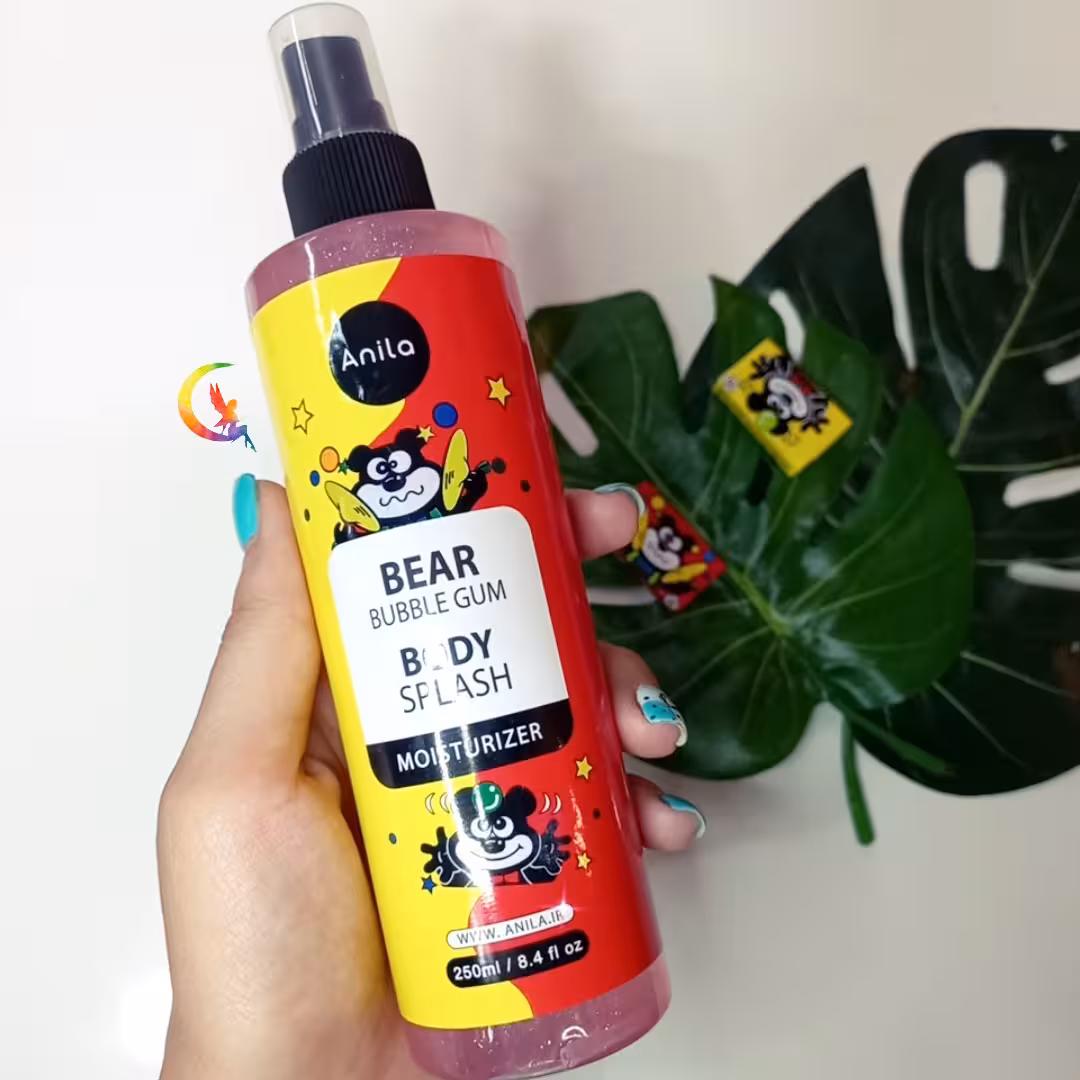 بادی اسپلش رایحه ی ادامس خرسی حجم 250 میل