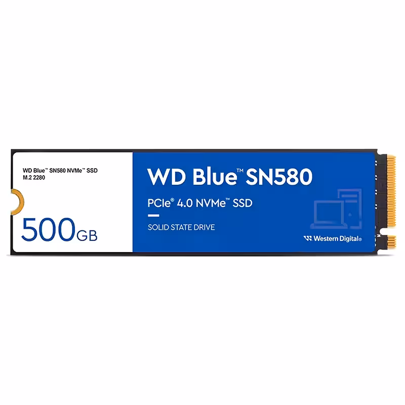 حافظه SSD وسترن دیجیتال Blue SN580 ظرفیت 500 گیگابایت