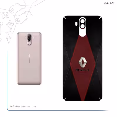 برچسب پوششی ماهوت مدل Renault مناسب برای گوشی موبایل یولفون Power 3S