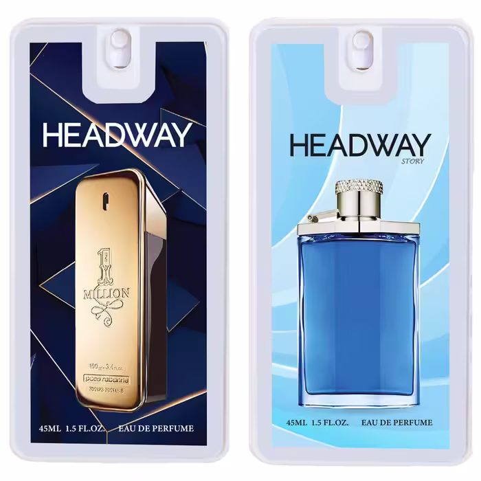عطر جیبی مردانه هدوی مدل دانهیل دیزایر بلو و پاکو رابان وان میلیون حجم 45 میلی لیتر بسته 2 عددی