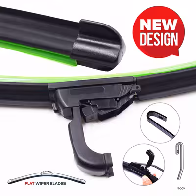 تیغه برف پاک‌کن رویال اسپرت مدل FLAT PRO مناسب برای کیا موهاوی بسته 2 عددی