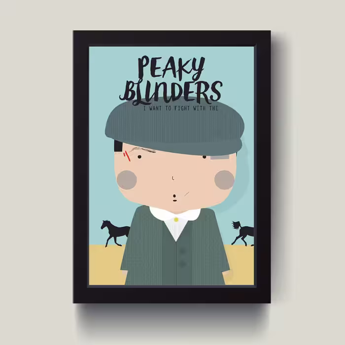 تابلو مدل پیکی بلایندرز Peaky blinders کد G14-25