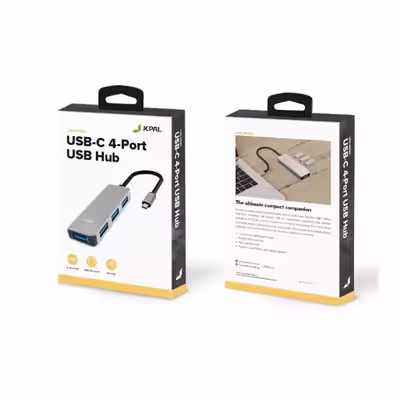 هاب 4 پورت usb-c جی سی پال مدل jcp6189