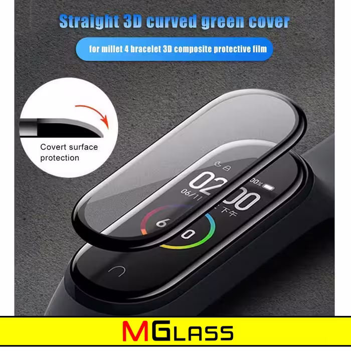 محافظ صفحه نمایش نانو ام گلس مدل NMG مناسب برای ساعت هوشمند شیائومی Mi Band 5