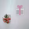 چراغ دیواری نئون دیزاین طرح Gift-Box_PN