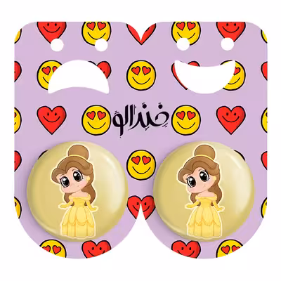 پیکسل خندالو مدل دیو و دلبر کد 1781 به همراه مگنت