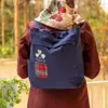 کیف دوشی دست دوز زنانه انگشتدونه مدل بنفشه کد B101