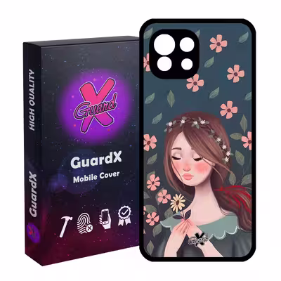 کاور گارد ایکس طرح Girl مدل Glass10332 مناسب برای گوشی موبایل شیائومی Mi 11 Lite