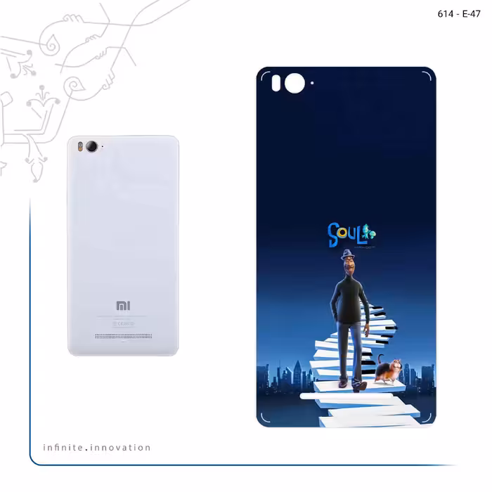 برچسب پوششی ماهوت مدل soul مناسب برای گوشی موبایل شیائومی Mi 4i