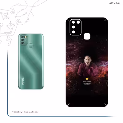 برچسب پوششی ماهوت مدل Will Smith مناسب برای گوشی موبایل اینفینیکس Smart 6 X657B