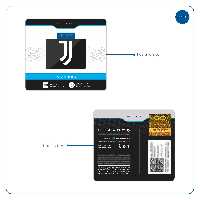 زیر لیوانی ماهوت مدل Juventus