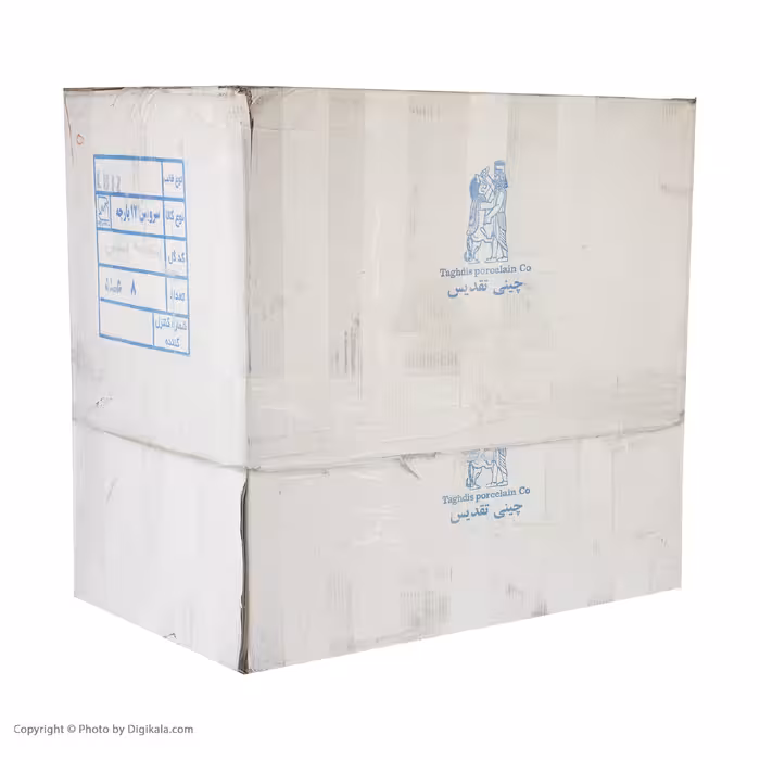 سرویس غذا خوری 98 پارچه شرکت صنایع چینی تقدیس مدل آیسن