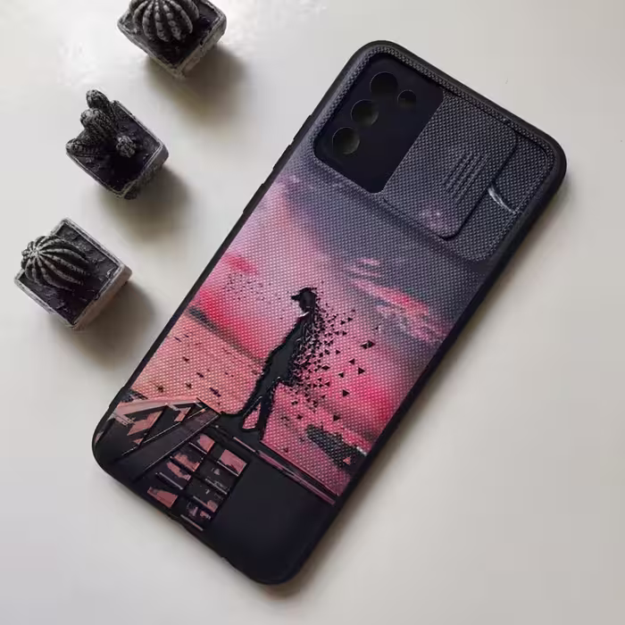 کاور طرح غروب کد S8012 مناسب برای گوشی موبایل سامسونگ Galaxy A02s