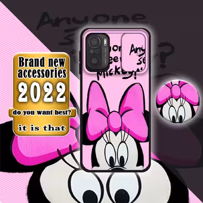  کاور لاین کینگ مدل minisotatii J2 مناسب برای گوشی موبایل شیائومی Redmi K40 / K40 Pro / Poco F3 به همراه پایه نگهدارنده