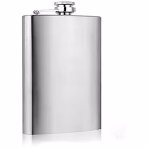 هیپ فلاسک جیبی استیل مدل Hip Flask 10 OZ