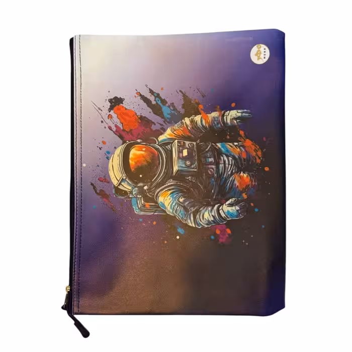 پوشه پارچه ای زیپ دار مدل فضانورد