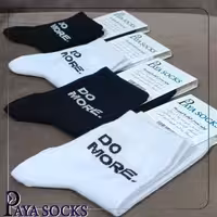جوراب نوشته دار پک 12عددی طرح do more