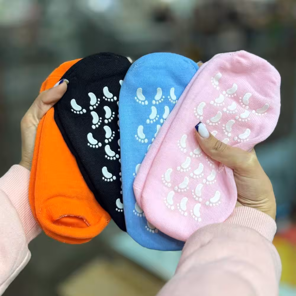 جوراب سیلیکونی مراقبت و ضد ترک پا