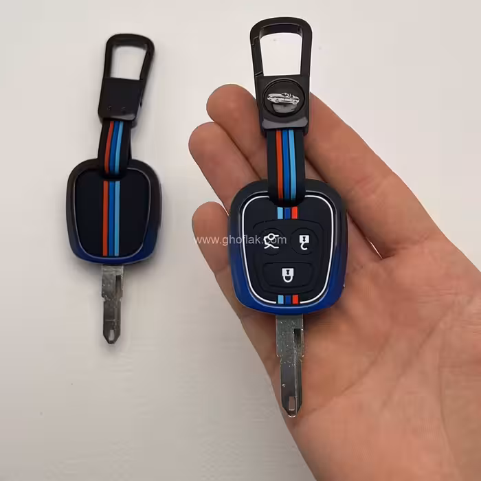 کاور ریموت دنا و سمند سورن دور فلزی آبی