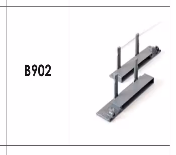 براکت 193 میلیمتر جلو جهت ریل اینر با فرانت آلومینیوم ریل اسلیم و اسلیم شیشه فانتونی کد B902